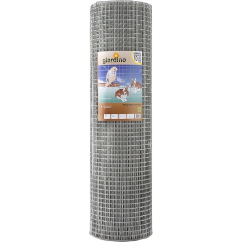 Gelast gaas verzinkt mazen H50 cm L10m 12.7x12.7mm - Giardino