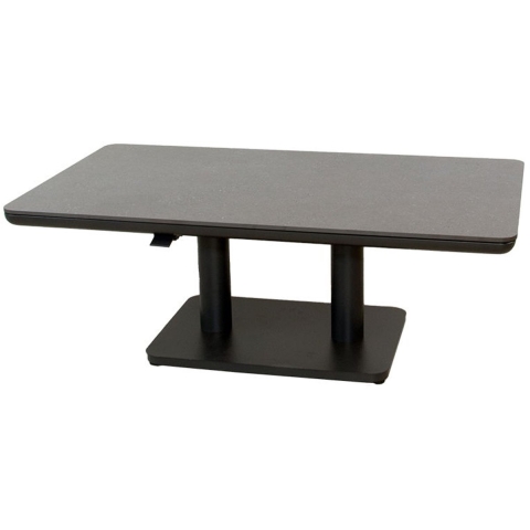 Sedalia verstelbare lounge tafel grey - Oosterik home