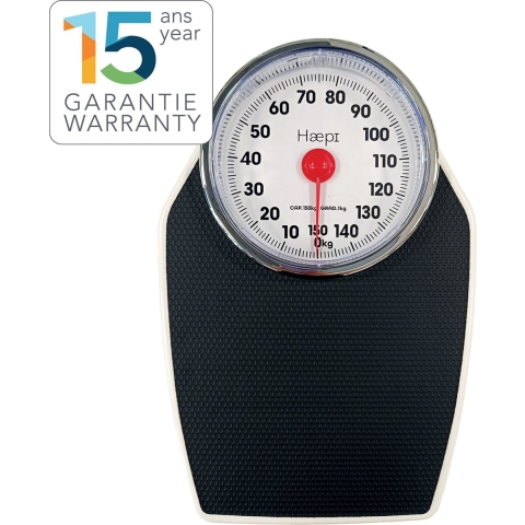 Haepi Personenweegschaal Leo-Wh | Personenweegschalen | 5407005980149