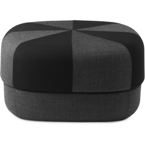 Normann Copenhagen Circus Duo Poef Large Zwart