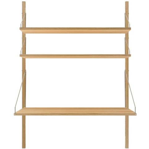 Frama Shelf Library H1148 Desk Wandkast Natural Oiled