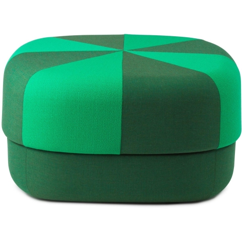 Normann Copenhagen Circus Duo Poef Large Groen