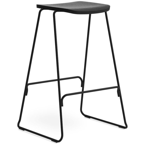 Normann Copenhagen Just Barstool Barkruk 75 Cm Zwart