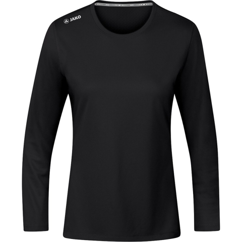 JAKO 6475D Shirt Run 2.0 Lm Dames - Zwart - 34