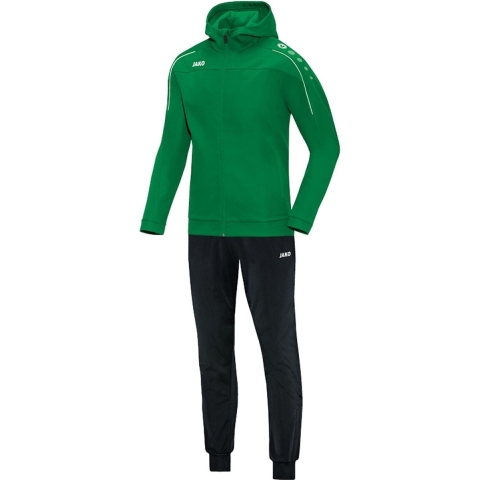 JAKO M9450D Polyesterpak Met Kap Classico Dames - Sportgroen - 46