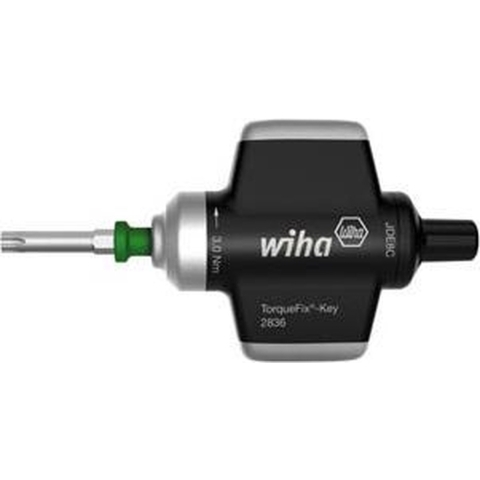 Wiha Momentschroevendraaier met sleutelgreep | TorqueFix® Key | vast ingestelde momentbegrenzing | 3,8 Nm - 38558 - 38558