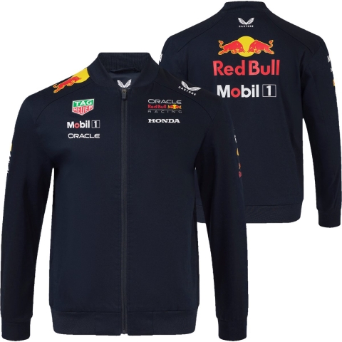 Red Bull Racing Jassen - S - Unisex - Team Bomber Jacket 2025 - Max Verstappen