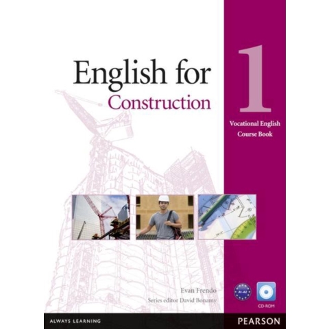 English for Construction Level 1 Coursebook and CD-ROM Pack (Hardback)