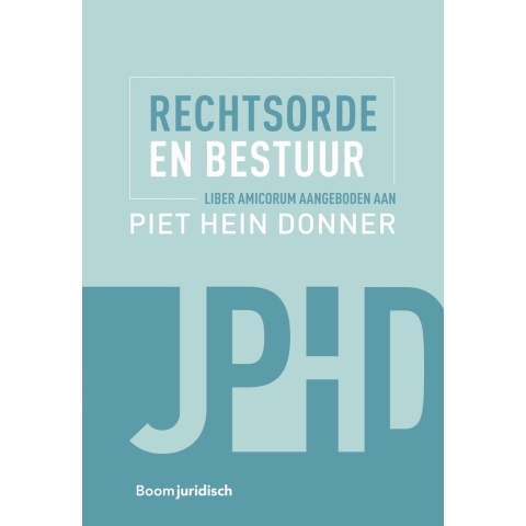 Rechtsorde en bestuur (Paperback)