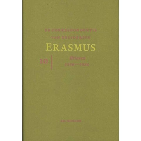 De correspondentie van Desiderius Erasmus (Hardback)