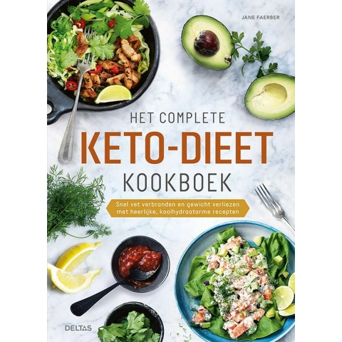 Het complete keto-dieet kookboek (Hardback)