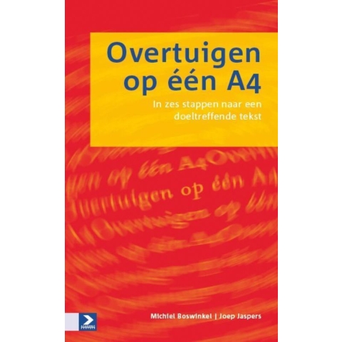 Overtuigen op één A4 (Paperback)