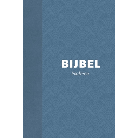 Bijbel (HSV) met Psalmen - hardcover blauw met schelpen (Hardback)