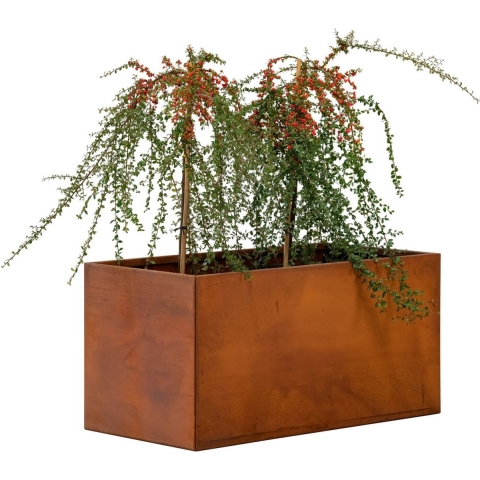 Bloembak Hudson middel 90x50x50 cm Tuindeco - Tuindeco