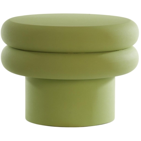 Light & Living Bijzettafel Satia - Mintgroen - Ø45cm