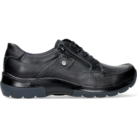 Wolky 303324 000 Zwart Veterschoenen