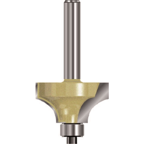 Rotec HM Kwartrondprofielfrees S=8,0 D=38,1 R=12,7 mt geleidelager - 2700338