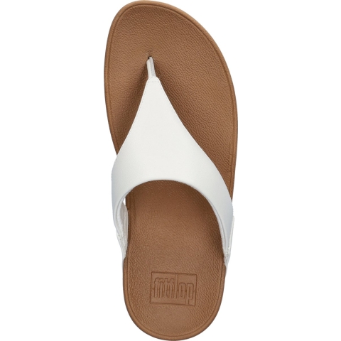 FitFlop Lulu Leather Toepost Teenslippers