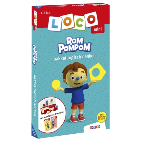 Loco mini Rompompom pakket logisch denken (Paperback)
