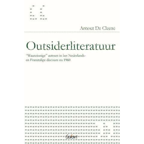 Outsiderliteratuur (Paperback)