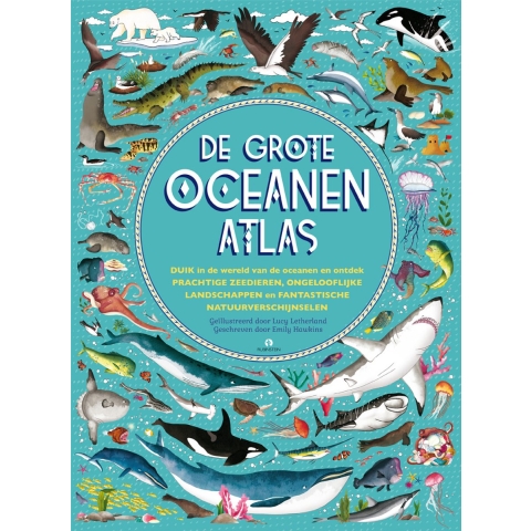 De grote oceanenatlas (Hardback)