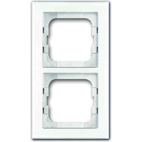 Busch-Jaeger 2CKA001754A4438 Frame Frame 2-voudig Wit 1 stuk(s)