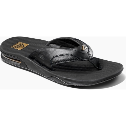 Reef Leather Fanning Lux Teenslippers