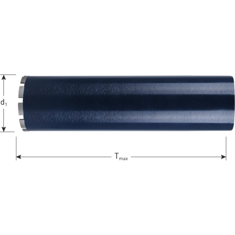 Rotec Diamantboor NAT 111x400xM30 (10)24x2,5x9,0 blauw - 7701113