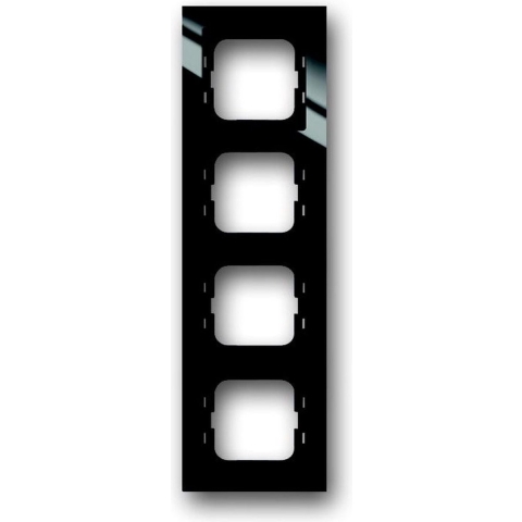 Busch-Jaeger 2CKA001754A4412 Frame Frame 4-voudig Zwart, Diepzwart (RAL 9005) 1 stuk(s)