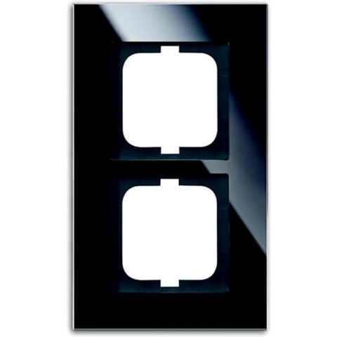 Busch-Jaeger 2-voudig Frame Frame Carat Zwart 2CKA001754A4323