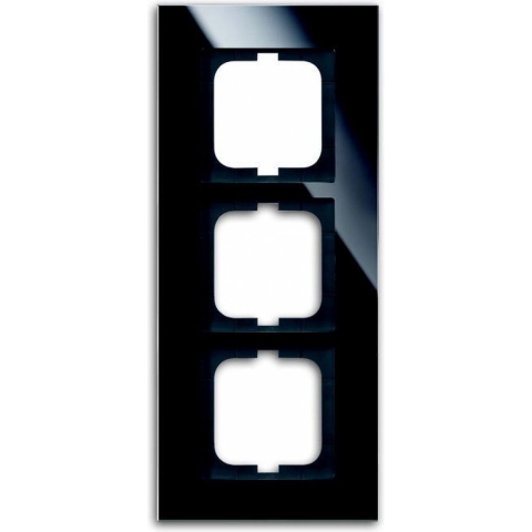 Busch-Jaeger 2CKA001754A4324 Frame Frame 3-voudig Zwart 1 stuk(s)