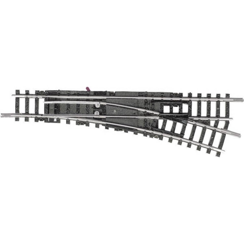 N Minitrix rails T14955 Wissel, Rechts 112.6 mm 15 ° 362.6 mm 1 stuk(s)