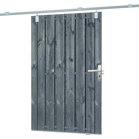 Berton sleufpaal Reest wit/grijs tussenmodel 280 Tuindeco - Tuindeco
