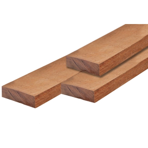 Ligger hardhout 5,0x15,0x300 cm Tuindeco - Tuindeco