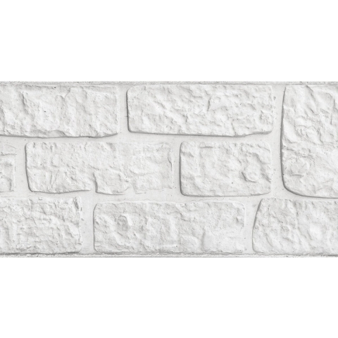 Berton Romeins motiefplaat wit/grijs 184 cm enkelzijdig Tuindeco - Tuindeco