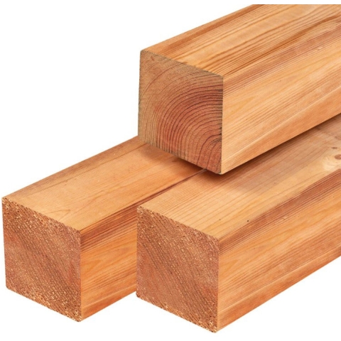 Paal Red Class Wood 12,0x12,0x300 cm Tuindeco - Tuindeco