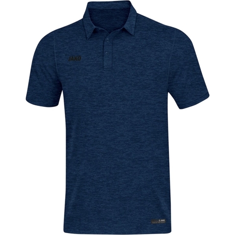 JAKO 6329 Polo Premium Basics - Marine Gemeleerd - XXL