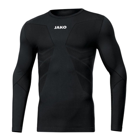 JAKO 6455 Longsleeve Comfort 2.0 - Zwart - M