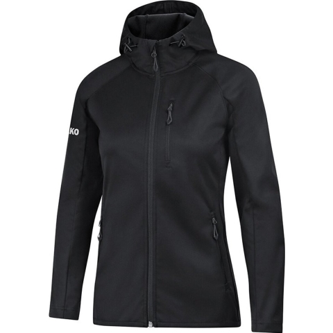JAKO 7605D Softshelljas Light Dames - Zwart - 34