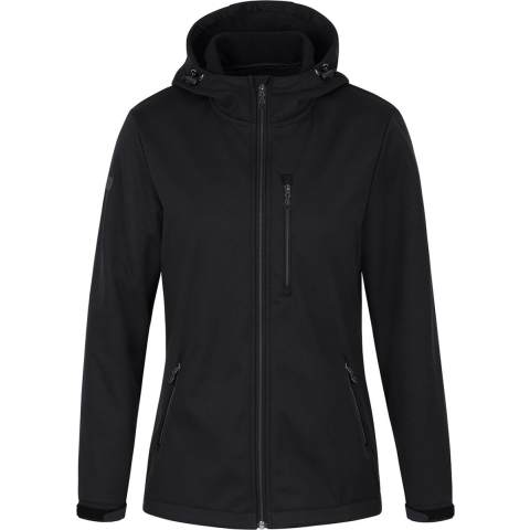 JAKO 7607D Softshelljas Premium Dames - Zwart - 46