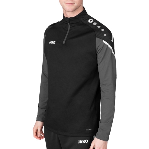 JAKO 8622 Ziptop Performance - Zwart/Antra Light - S