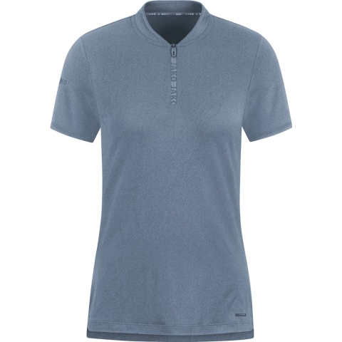 JAKO 6345D Polo Pro Casual Dames - Smokey Blue - 42