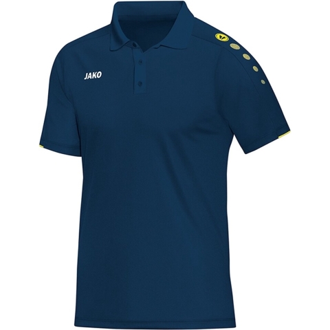 JAKO 6350K Polo Classico Kids - Nachtblauw/Citroen - 164