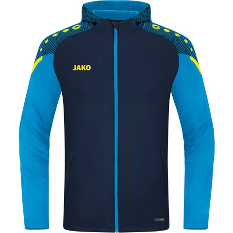 JAKO 6822 Jas Met Kap Performance - Marine/Jako Blauw - XL
