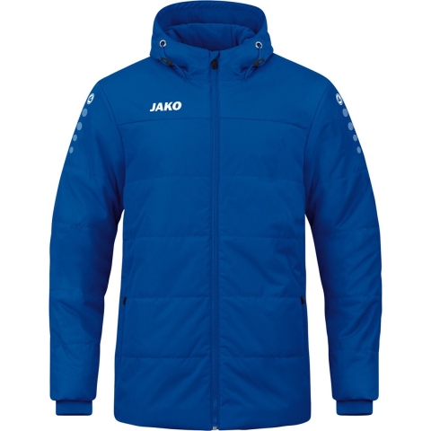 JAKO 7103 Coachvest Team Met Kap - Royal - XXL