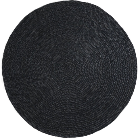Vloerkleed Jute Rond Antracietø160 cm