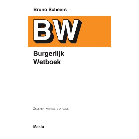 Burgerlijk Wetboek (Paperback)