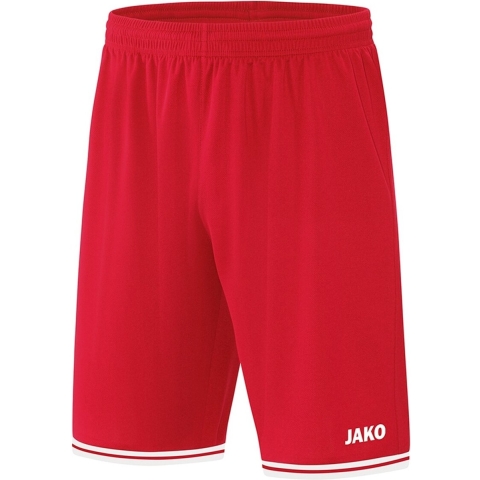 JAKO 4450 Short Center 2.0 - Sportrood/Wit - S