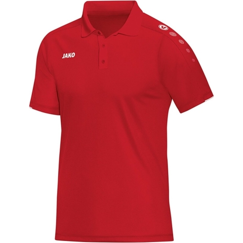 JAKO 6350 Polo Classico - Rood - XL