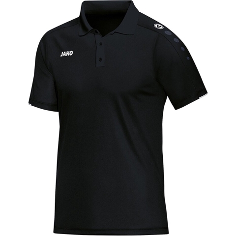 JAKO 6350K Polo Classico Kids - Zwart - 140